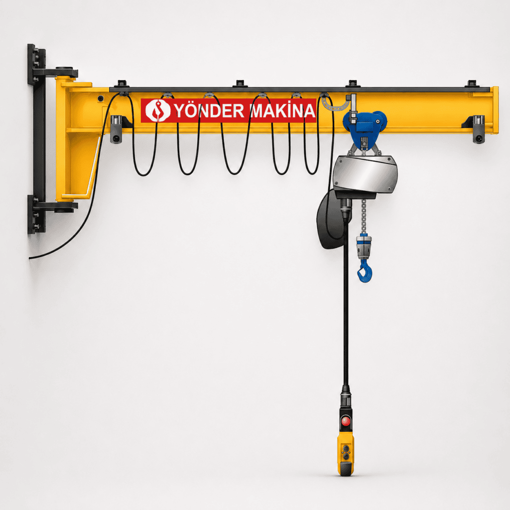 3 Ton Pergel Vinç — Kolona Monteli
