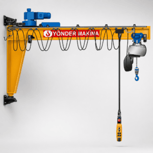 3 Ton Pergel Vinç — Zemine Monteli